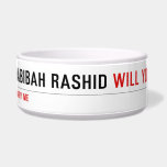 Habibah Rashid  Pet Bowls