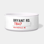 BRYANT RD.   Pet Bowls