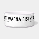 MOM SAYS NO DP WARNA RISTEY AA JAYENGE  Pet Bowls