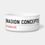 Onadion Concepts  Pet Bowls