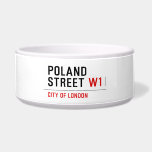 Poland Street  Pet Bowls