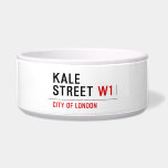 Kale Street  Pet Bowls