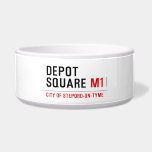 Depot Square  Pet Bowls