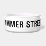 Jammer Street  Pet Bowls