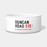 Duncan Road  Pet Bowls