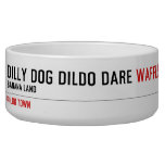 dilly dog dildo dare  Pet Bowls