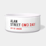 Alan  Street  Pet Bowls