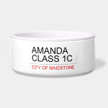 AMANDA class 1C  Pet Bowls