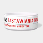 ZAKAZ  Pet Bowls