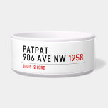 Patpat 906 ave nw  Pet Bowls