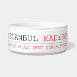 istanbul  Pet Bowls