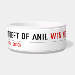 Street of anil  Pet Bowls
