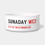 sunaday  Pet Bowls