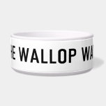 The Wallop Way  Pet Bowls
