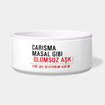 CaRiSMa  MaSaL GiBi   Pet Bowls
