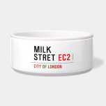 Milk  Stret  Pet Bowls