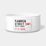 Kamren  Street  Pet Bowls