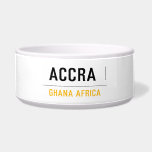 ACCRA  Pet Bowls