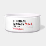 LEBOHANG MAHADY  Pet Bowls