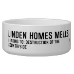 Linden HomeS mells      Pet Bowls