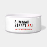 Summah Street  Pet Bowls