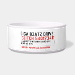 Giga B3atz Drive   Pet Bowls