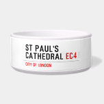 ST PAUL'S CATHEDRAL  Pet Bowls