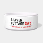 craven cottage  Pet Bowls
