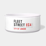 FLEET  STREET  Pet Bowls