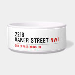 221B BAKER STREET  Pet Bowls