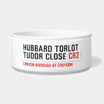Hubbard Torlot Tudor Close  Pet Bowls