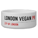 London vegan  Pet Bowls
