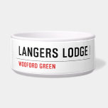 LANGERS LODGE  Pet Bowls
