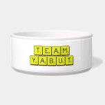 Team
 Yabut  Pet Bowls