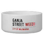 Ganja Street  Pet Bowls