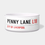 penny lane  Pet Bowls