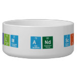 Keep Calm and Science On  Pet Bowls