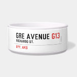 GRE AVENUE  Pet Bowls