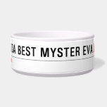 Jade is da Best Myster eva  Pet Bowls