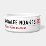 Annalee Noakes  Pet Bowls