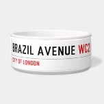 Brazil Avenue  Pet Bowls