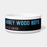 abbey wood boys   Pet Bowls