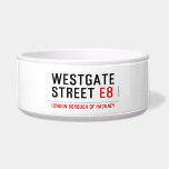 Westgate street  Pet Bowls