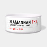 Slamannan  Pet Bowls