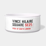 Vince hilaire Square  Pet Bowls