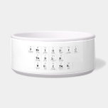 Periodic Table Writer  Pet Bowls