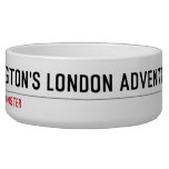 Paddington's London Adventure  Pet Bowls