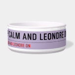 Keep Calm And Leondre On  Pet Bowls