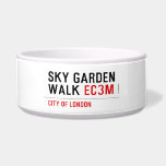 sky garden walk  Pet Bowls