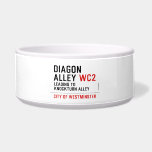 Diagon  Alley  Pet Bowls